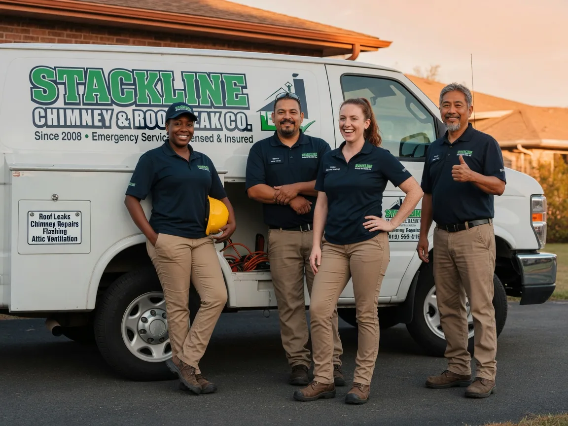 Chimney flashing repair company in Belpre, OH